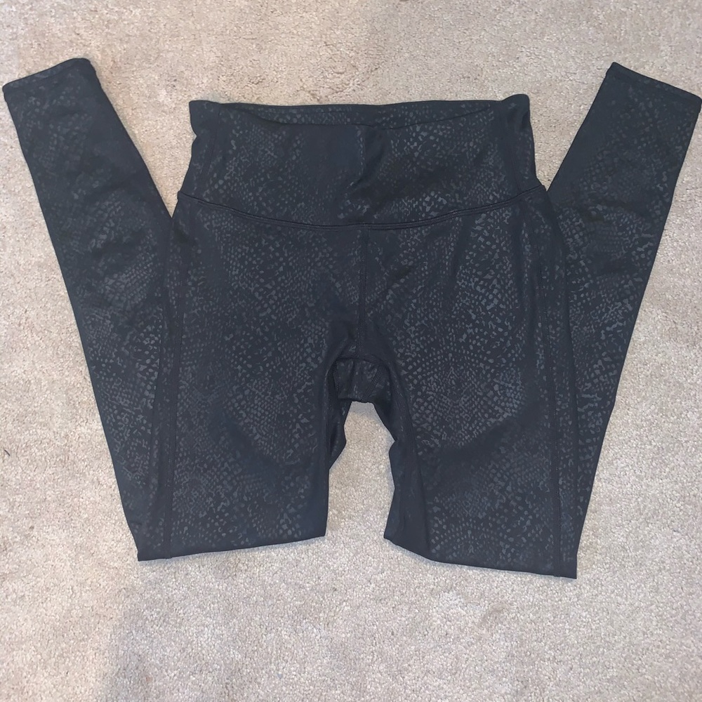 Snake print Athleta leggings
